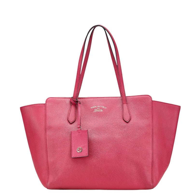 Gucci Swing 2Way Bag Leather Tote Bag