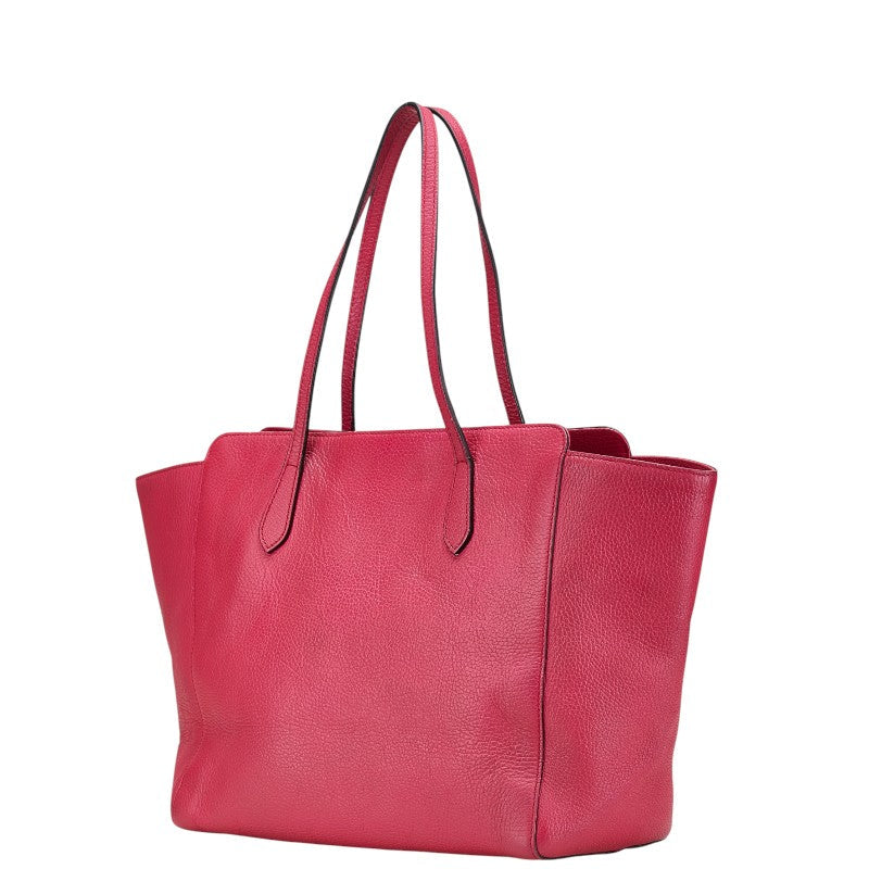 Gucci Swing 2Way Bag Leather Tote Bag
