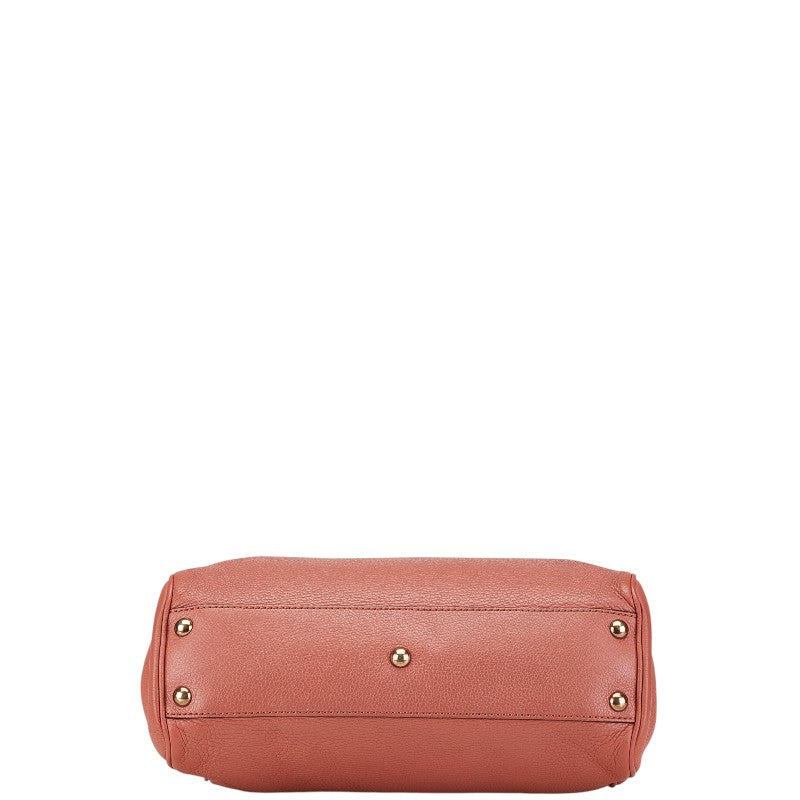 Gucci Bamboo Shopper 2Way Bag Leather Travel Bag