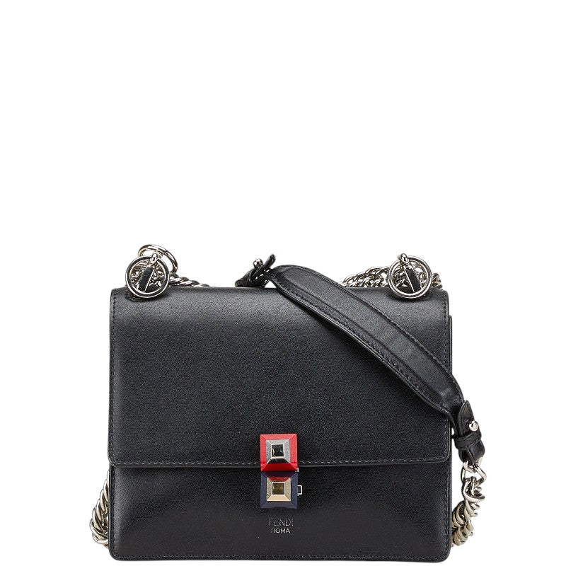 Fendi Kan Calfskin Shoulder Bag