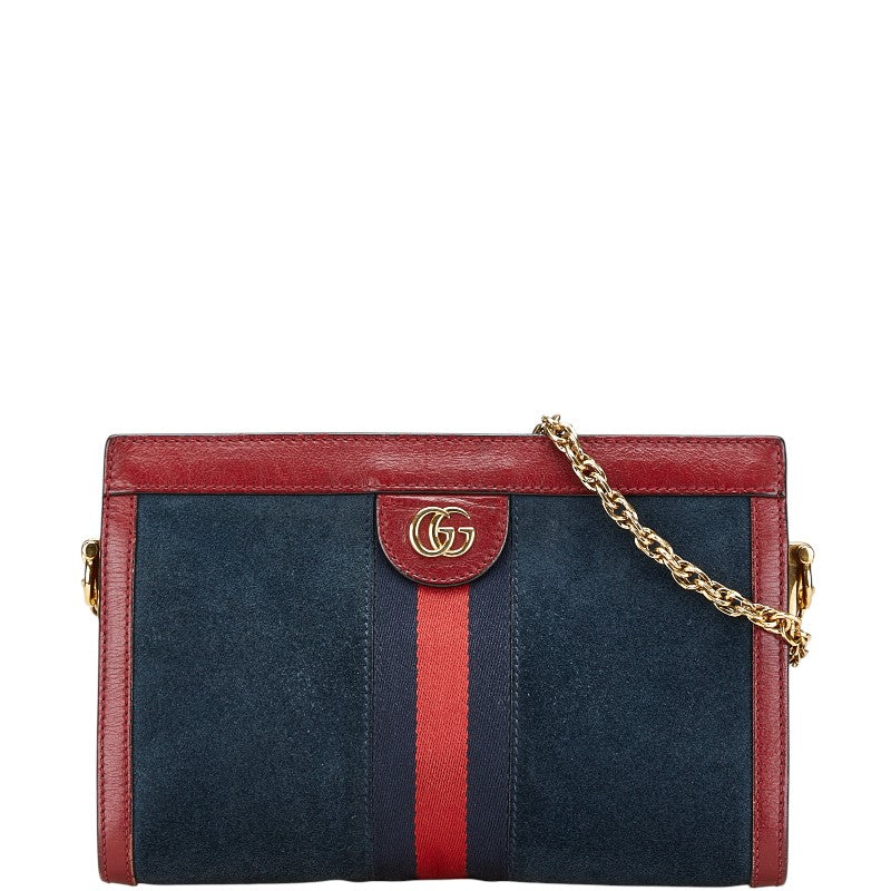 Gucci Ophidia Shoulder Bag Leather Suede Bag 1