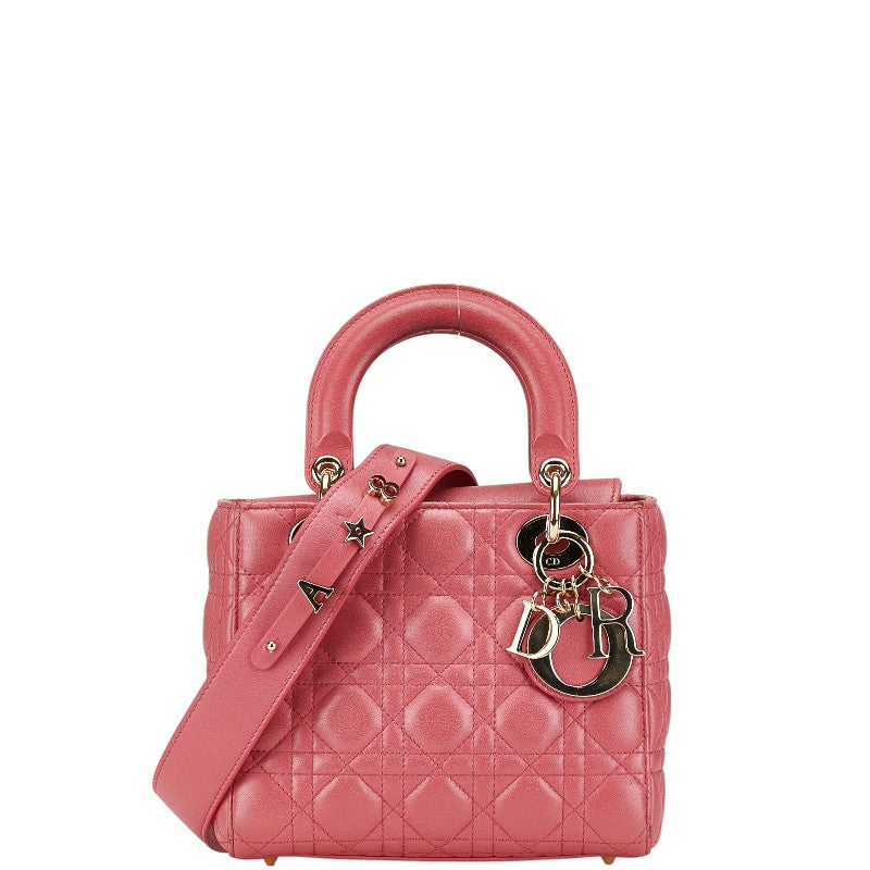 Dior Lady Cannage 2Way Bag Leather Travel Bag 2Way Bag 3
