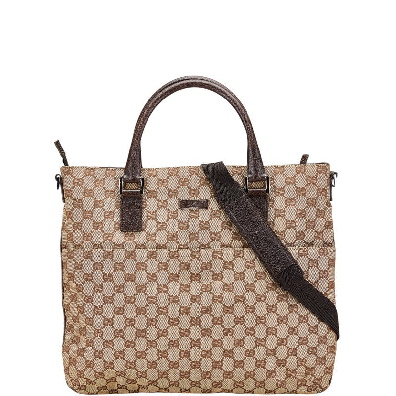 Gucci 2Way Tote Bag Canvas