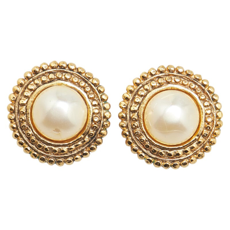 Chanel   Round Earrings
