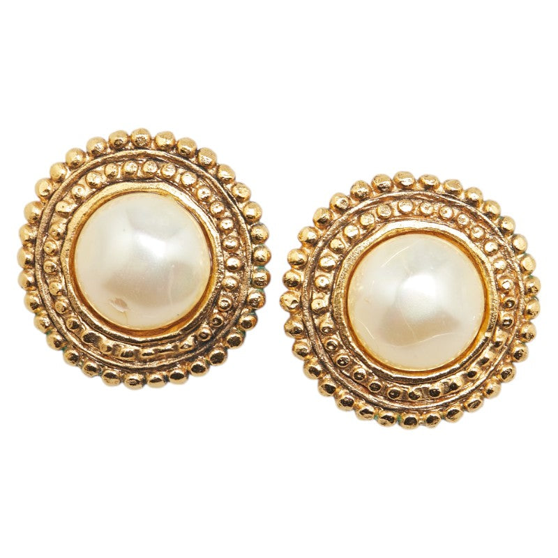 Chanel   Round Earrings