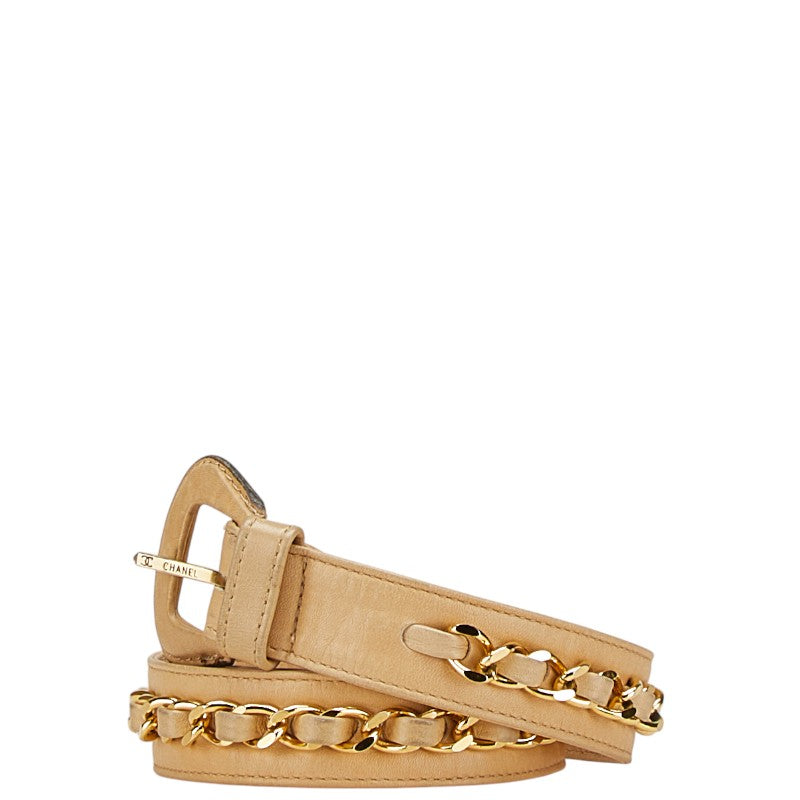 Chanel Chain Leather Belt