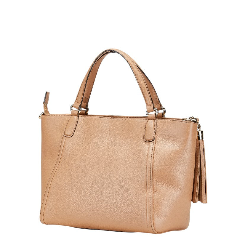 Gucci Soho Tassel 2Way Bag Leather Travel Bag