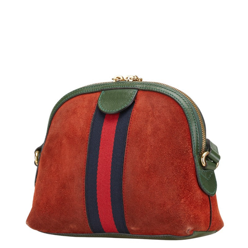 Gucci Ophidia Shoulder Bag Leather Suede Bag 499621