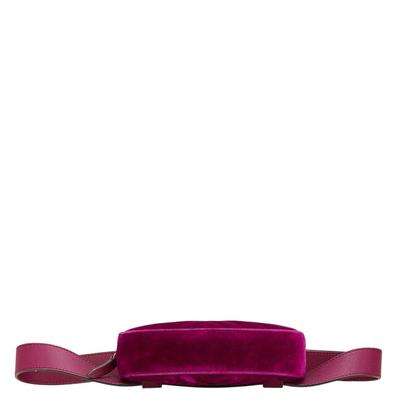 Gucci Marmont Velvet Waist Bag Quilted Travel Bag