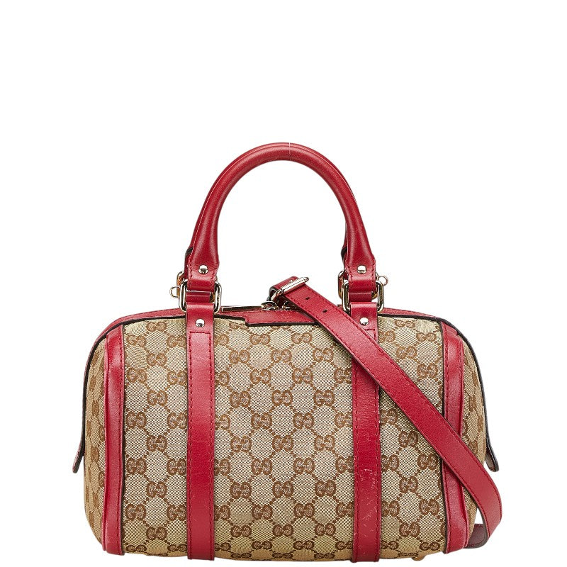 Gucci 2Way Bag Canvas Travel Bag Bag 7