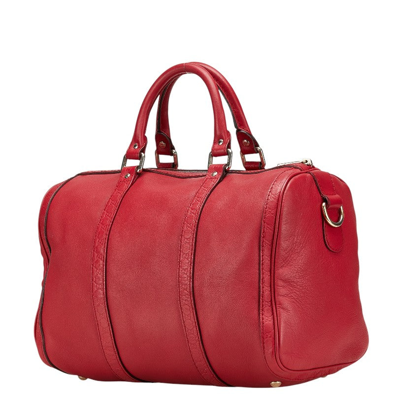 Gucci Microssima 2Way Bag Leather Travel Bag