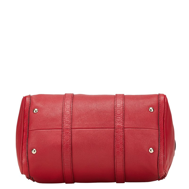 Gucci Microssima 2Way Bag Leather Travel Bag