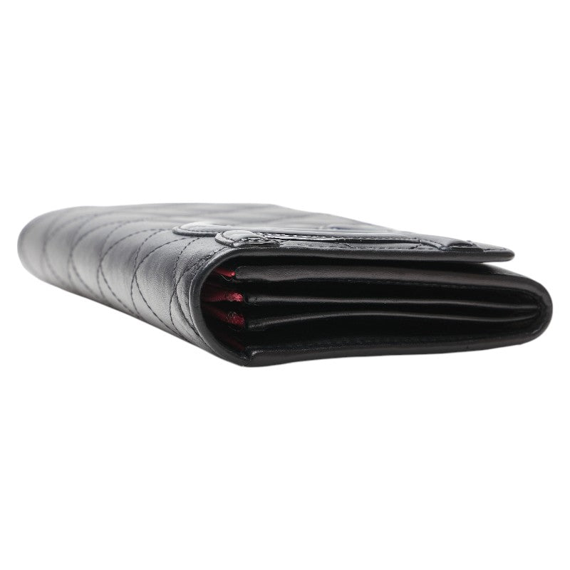 Chanel Cambon Line Matelasse Lambskin Long Wallet
