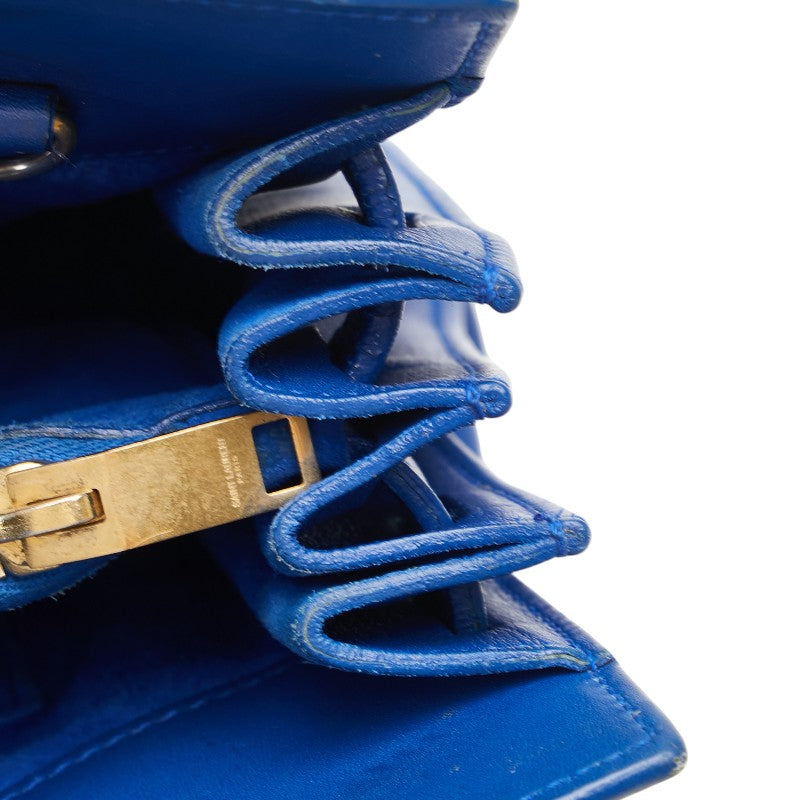 YSL Saint Laurent Sac De Jour 2Way Bag Leather Travel Bag