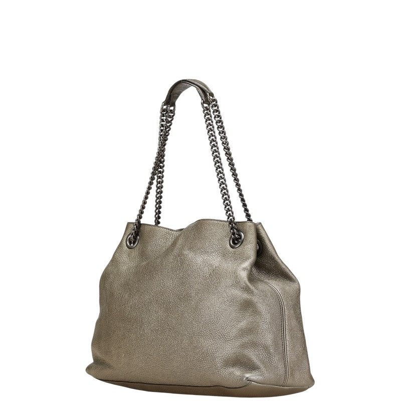 Gucci Soho Interlocking Shoulder Bag Leather Bag 2