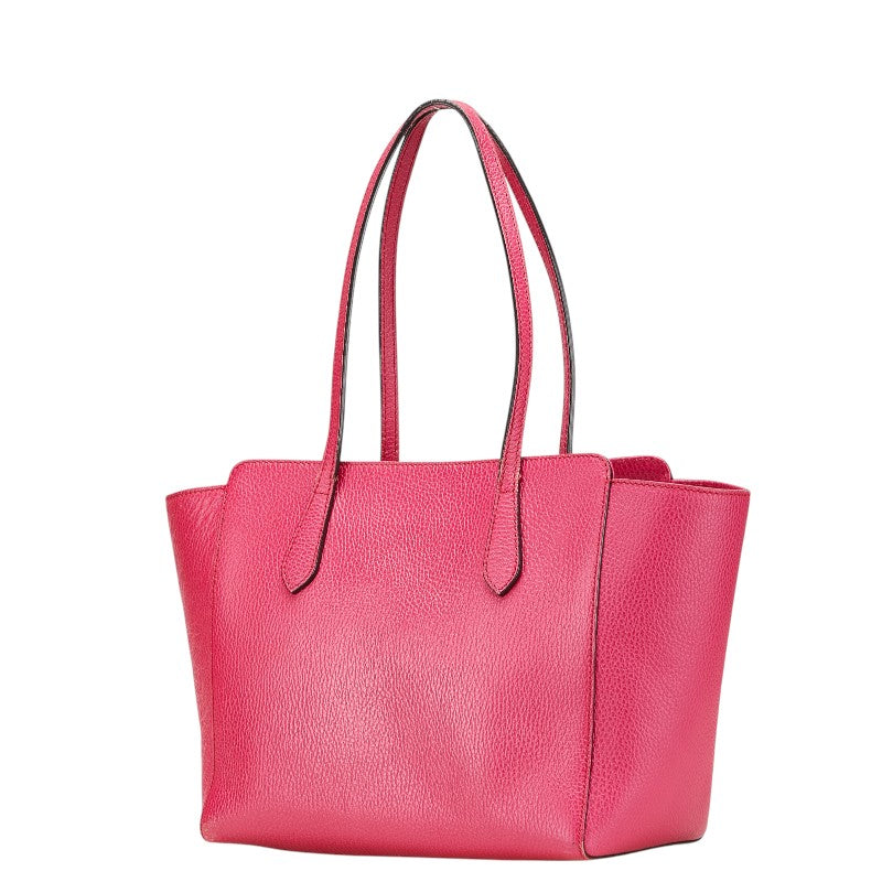 Gucci Swing Tote Bag Leather