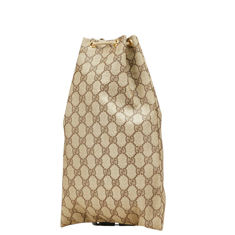 Gucci Supreme Old Pvc Clutch Bag Leather