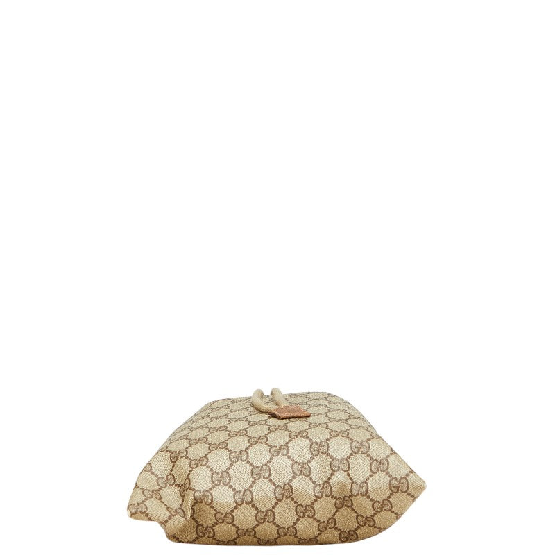 Gucci Supreme Old Pvc Clutch Bag Leather