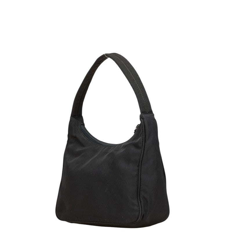 Prada Triangle Plate Handbag Nylon Logo Travel Bag