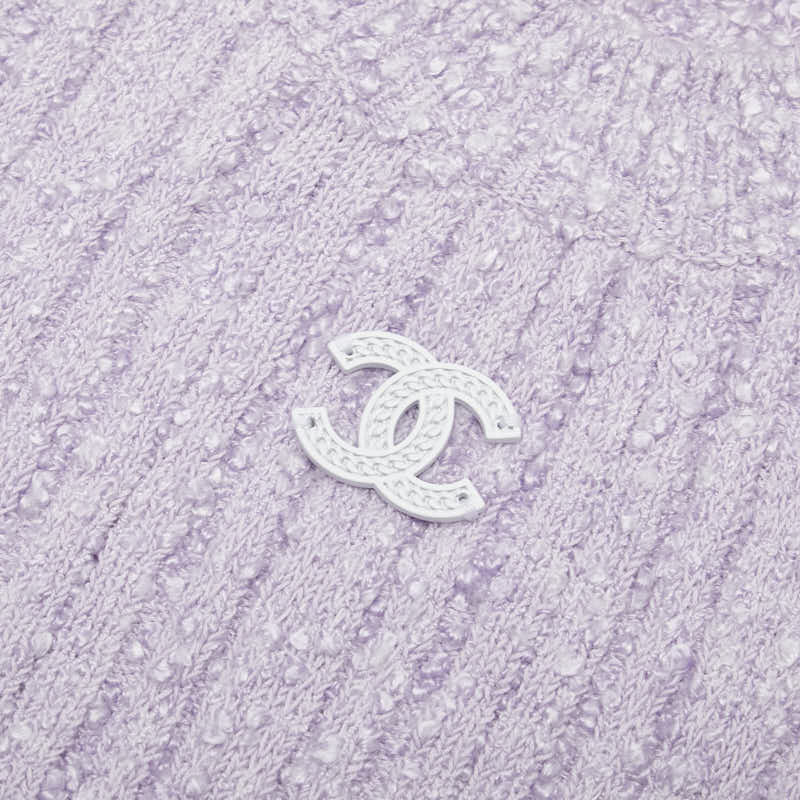 Chanel Coco Mark Rayon Cotton Setup Bag