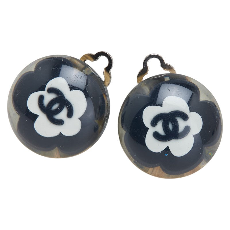 Chanel Coco Mark Camellia Earrings Bag