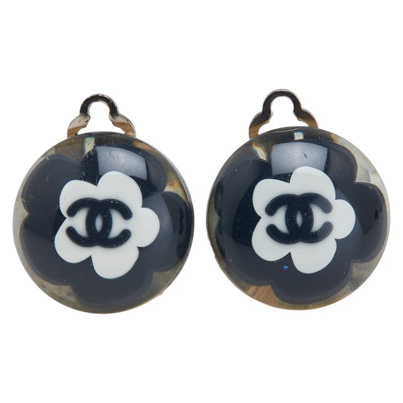 Chanel Coco Mark Camellia Earrings Bag