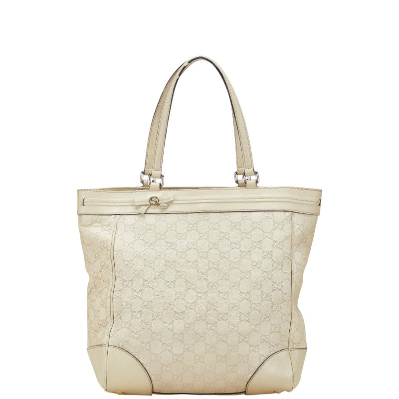 Gucci ssima Tote Bag Leather