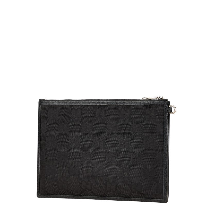 Gucci Off The Grid Clutch Bag Leather Nylon