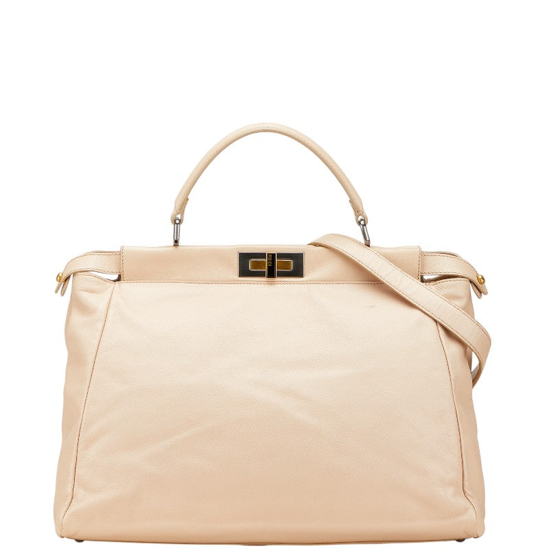 Fendi Peekaboo 2Way Bag Leather Travel Bag 2Way Bag 14