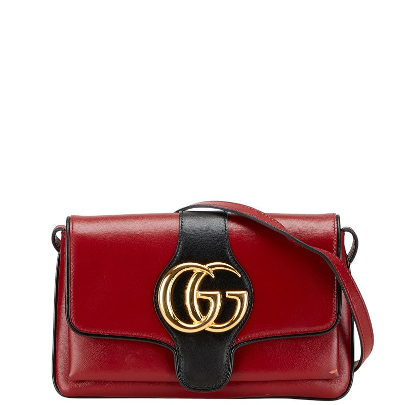 Gucci Marmont Arly Shoulder Bag Leather
