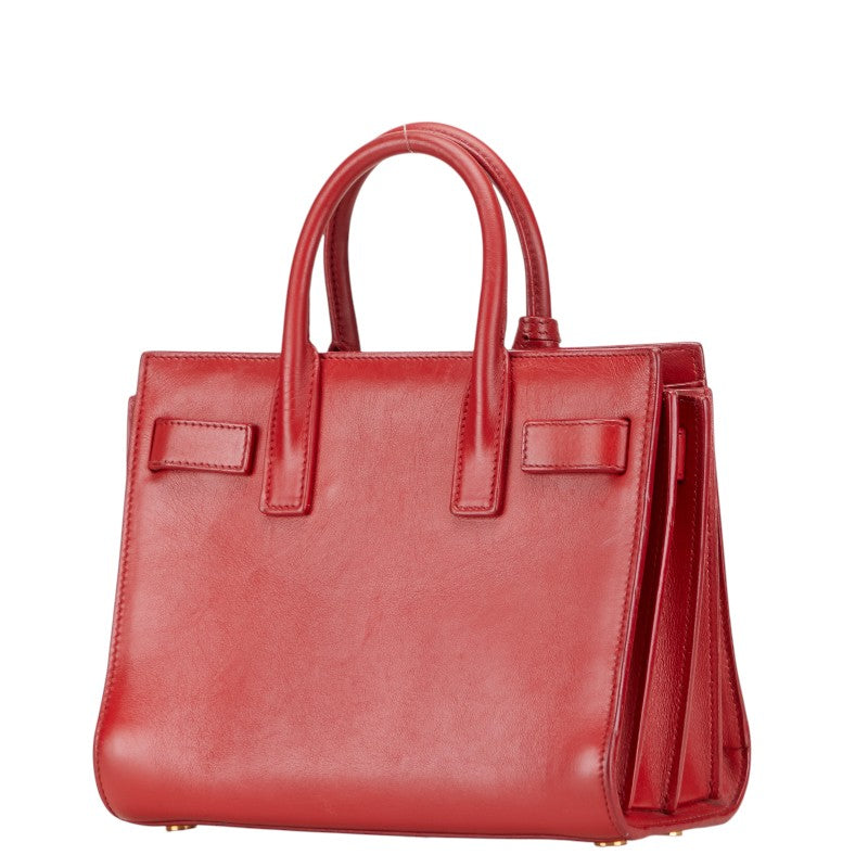 YSL Saint Laurent Sac De Jour 2Way Bag Leather Baby Travel Bag