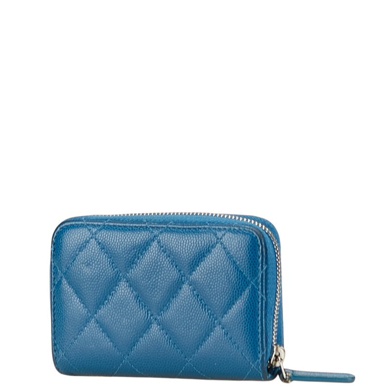 Chanel Coco Mark Matelasse Caviar Coin Case Bag
