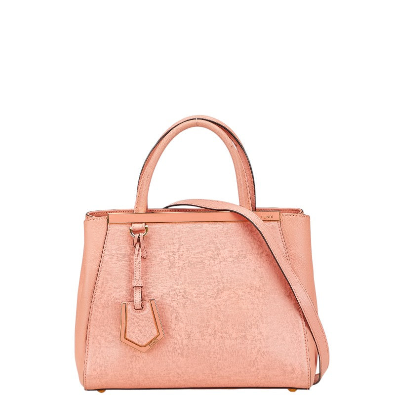 Fendi Petit 2Jours 2Way Bag Leather Travel Bag 2Way Bag 1