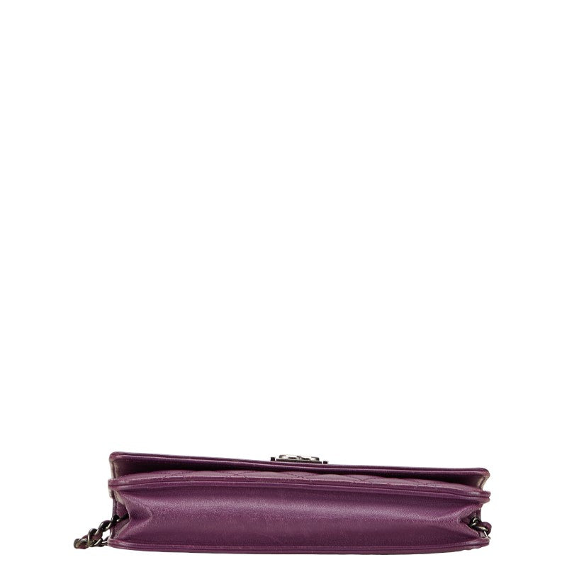 Chanel Boy Chanel Lambskin Chain Shoulder Bag