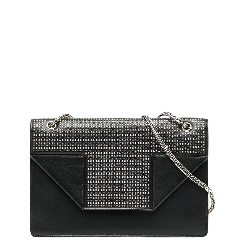 YSL Saint Laurent Betty Studs Shoulder Bag Leather
