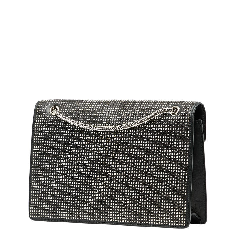 YSL Saint Laurent Betty Studs Shoulder Bag Leather