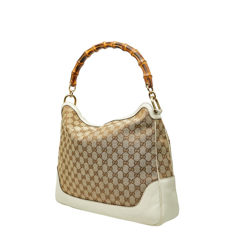 Gucci Bamboo 2Way Bag Canvas Travel Bag Bag 5