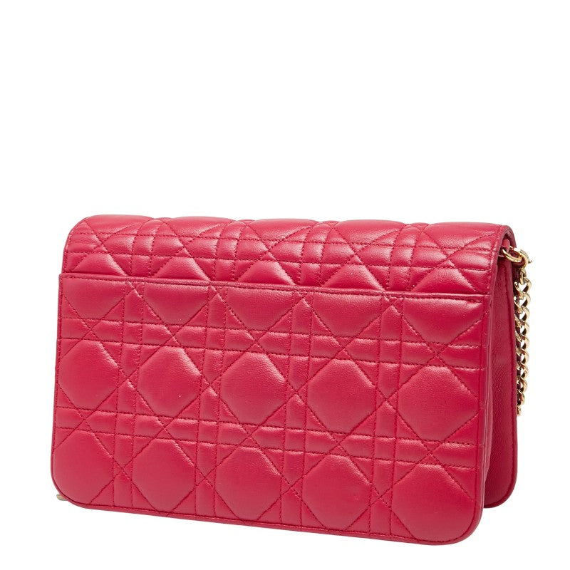 Dior Cannage Shoulder Bag Leather