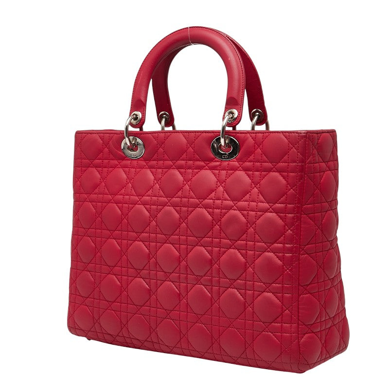 Dior Lady Cannage 2Way Bag Leather Travel Bag 2Way Bag 8