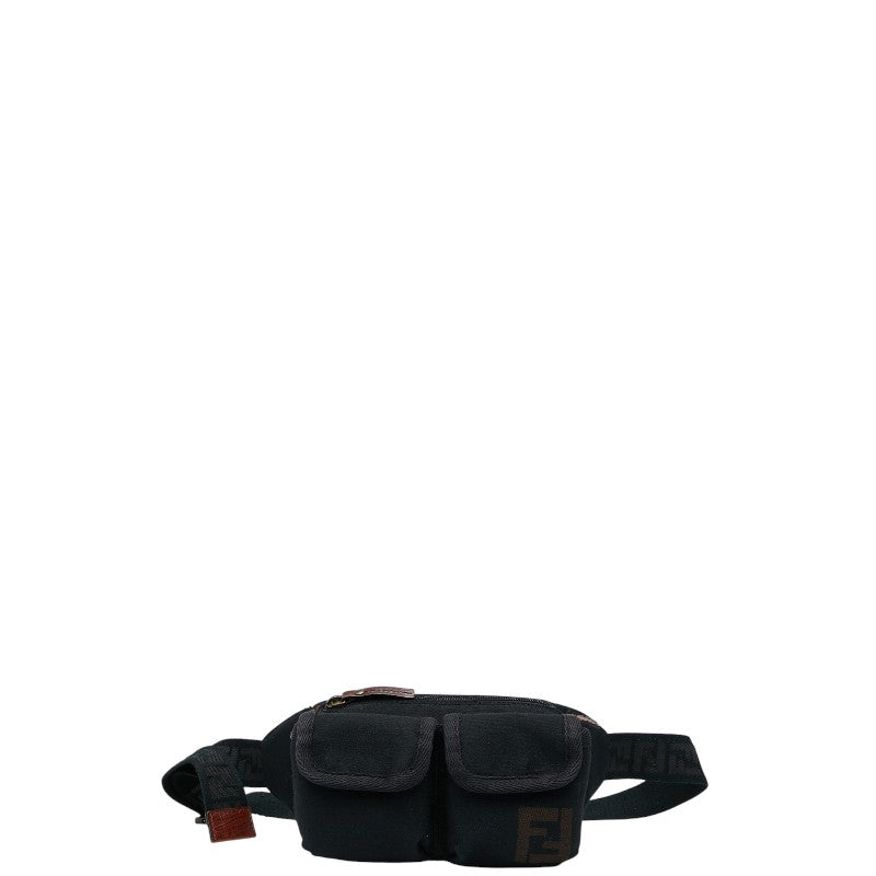 Fendi Zucca Waist Bag Canvas Travel Bag