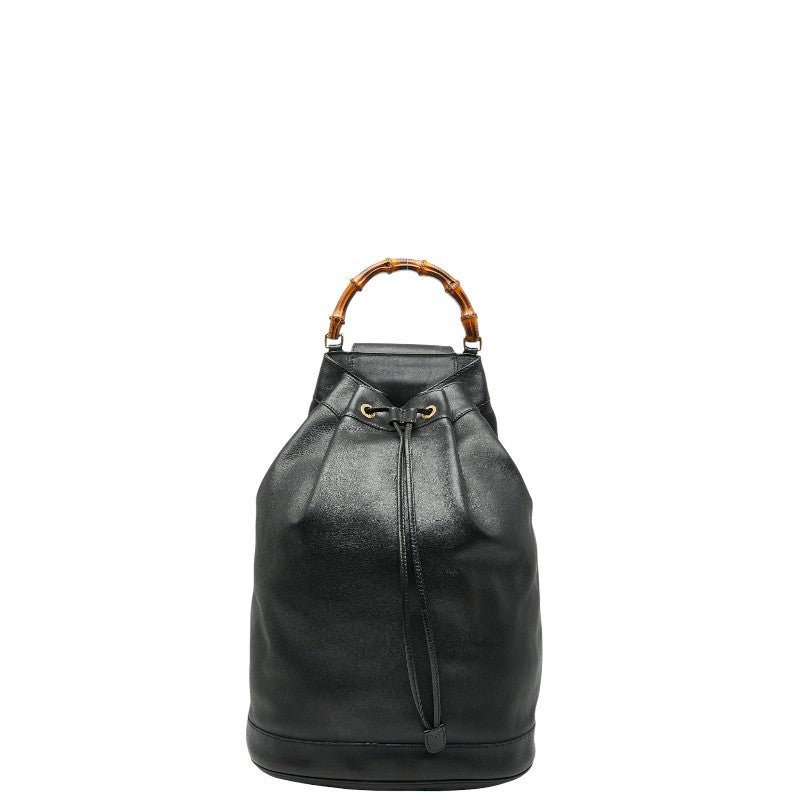 Gucci Bamboo 2Way Shoulder Bag Leather Bag 2