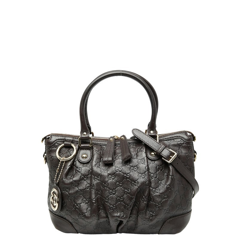 Gucci Sukey ssima 2Way Bag Travel Bag Bag 1