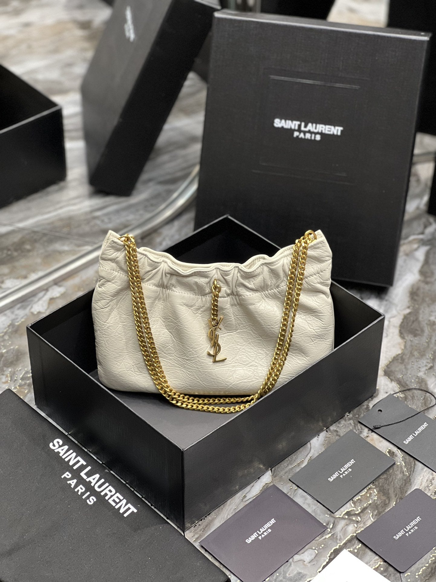 YSL Saint Laurent Shoulder Bag Mini 94In24Cm Ysl 2027
