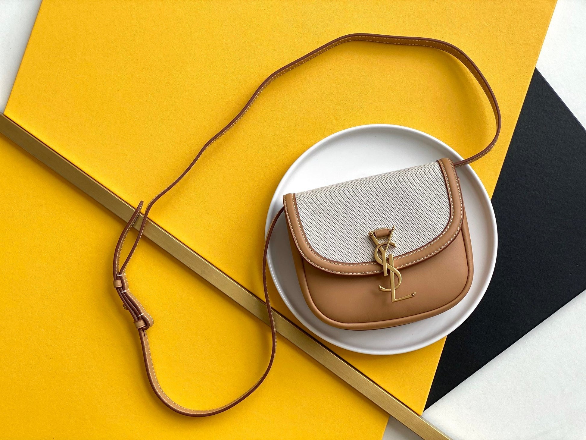 YSL Saint Laurent Ysl Saint Laurent Kaia Small Satchel Bag With