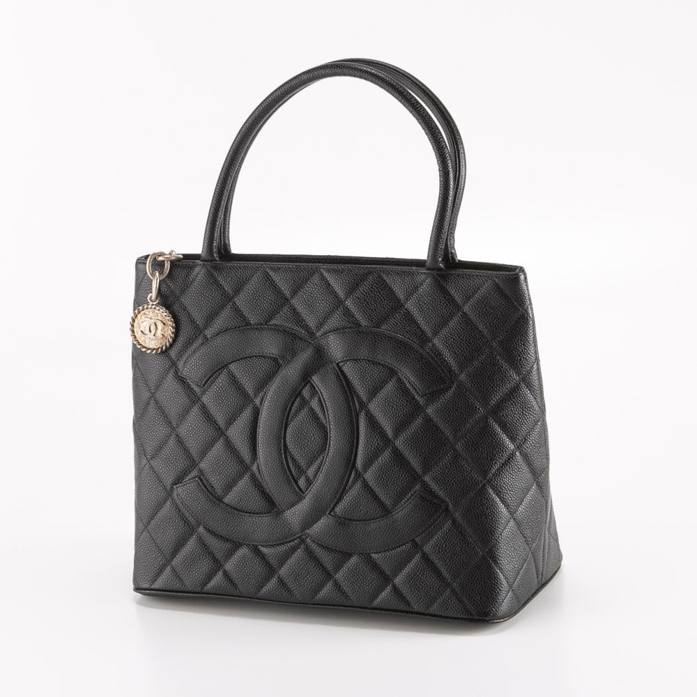 Chanel Caviar Skin Tote Bag