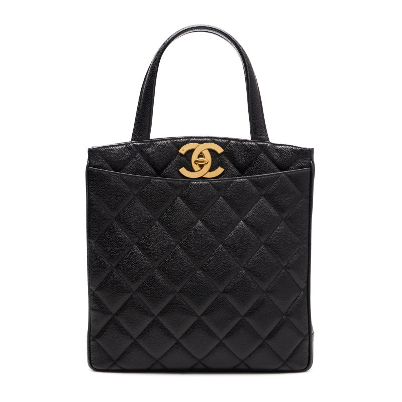 Chanel TurnLock Cocomark Shoulder Bag Matelasse