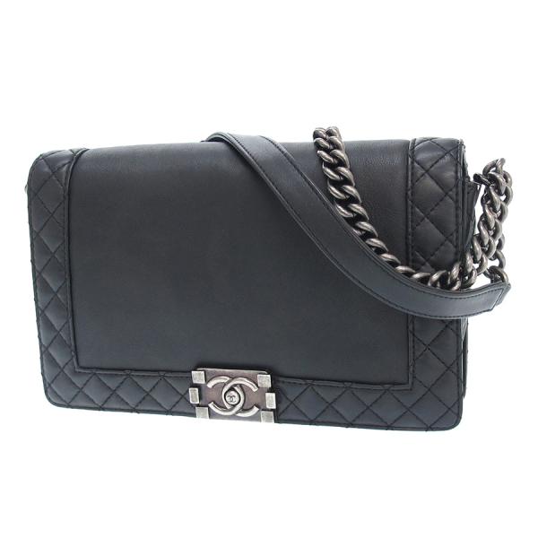 Chanel Shoulder Bag Black Chain