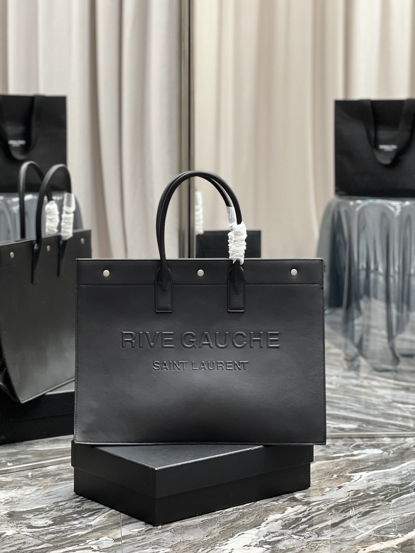 YSL Saint Laurent Rive Gauche Tote Bag Ysl 587273Cwtfe1000 9319