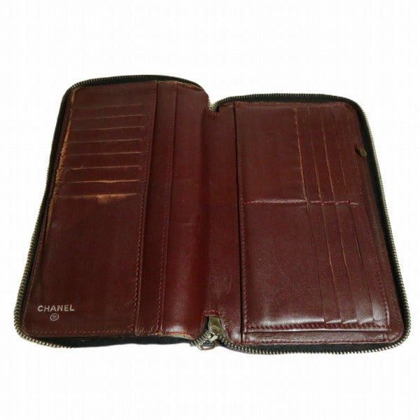 Chanel Matelasse Lambskin Long Wallet
