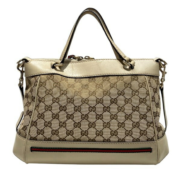 Gucci Sheline Line Shoulder Bag Canvas